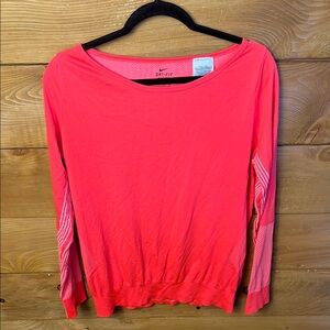 Nike Womens Knit Epic Dri-Fit Long Sleeve Training Top 589296 603 Reflective Run